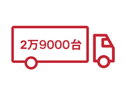 提携車両 2万9000台